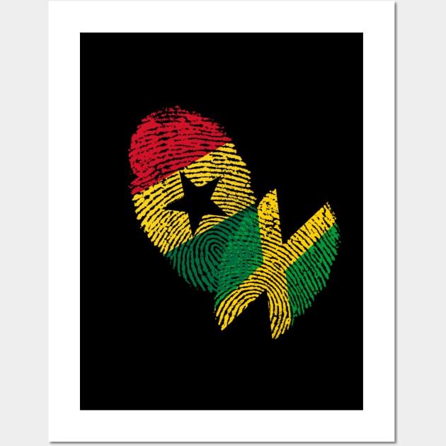 Ghana Jamaica DNA Connection Wall Art by Nahya Fashion Shop